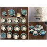 SET CAFFE TE 29 pz CERAMICA RICHARD GINORI "Apollo" GIOVANNI GARIBOLDI GIO PONTI