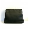 BORSA CLUTCH GUCCI AUTENTICA VINTAGE POCHETTE HAND BAG BLACK SATIN GALA'EPOCA 50