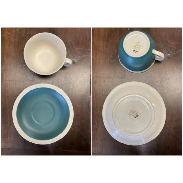 SET CAFFE TE 29 pz CERAMICA RICHARD GINORI "Apollo" GIOVANNI GARIBOLDI GIO PONTI