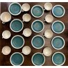 SET CAFFE TE 29 pz CERAMICA RICHARD GINORI "Apollo" GIOVANNI GARIBOLDI GIO PONTI