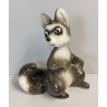CERAMICA Zaccagnini FIGURA PROCIONE epoca 900 FIGURA ANIMALE serie WALT DISNEY
