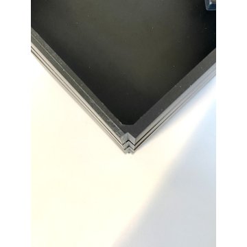 PORTA OGGETTI 4 CASSETTI KARTELL Segmenti DESIGN De Lucchi Takaichi NERO '80s
