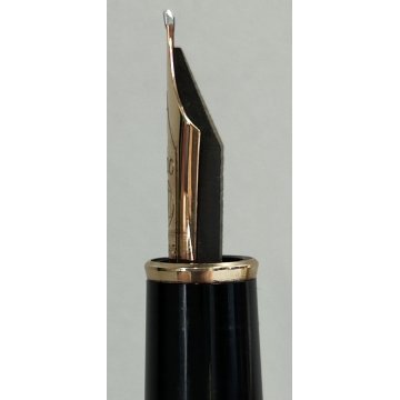 Montblanc Meisterstuck PENNA STILOGRAFICA Classic NERO ORO Vintage Fountain Pen