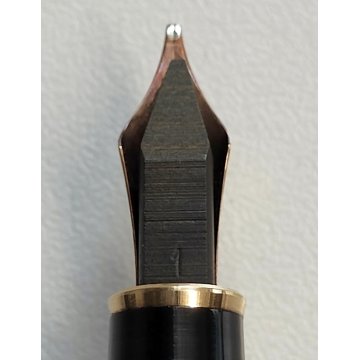 Montblanc Meisterstuck PENNA STILOGRAFICA Classic NERO ORO Vintage Fountain Pen