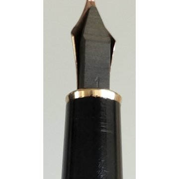 Montblanc Meisterstuck PENNA STILOGRAFICA Classic NERO ORO Vintage Fountain Pen