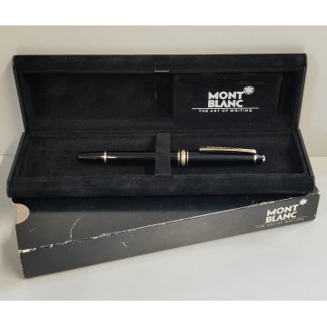 Montblanc Meisterstuck PENNA STILOGRAFICA Classic NERO ORO Vintage Fountain Pen