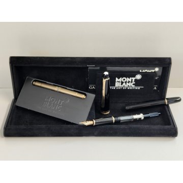 Montblanc Meisterstuck PENNA STILOGRAFICA Classic NERO ORO Vintage Fountain Pen