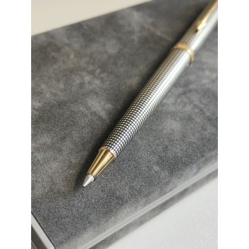PENNA SFERA Parker Premier ARGENTO 925 STERLING SILVER Vintage Ballpoint Pen BOX