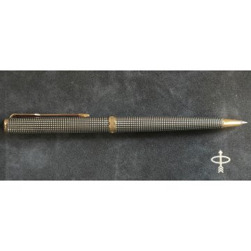PENNA SFERA Parker Premier ARGENTO 925 STERLING SILVER Vintage Ballpoint Pen BOX