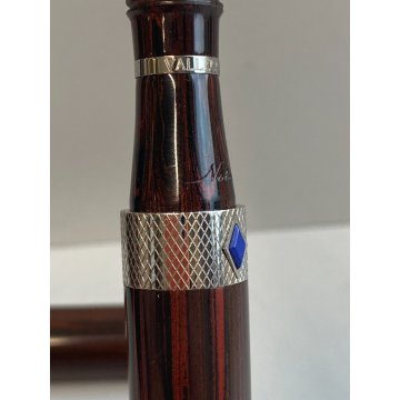 PENNA STILOGRAFICA VALLECCHI NOTAIO 1903 EDIZIONE LIMITATA DECORO VENATURA LEGNO