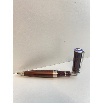 PENNA STILOGRAFICA VALLECCHI NOTAIO 1903 EDIZIONE LIMITATA DECORO VENATURA LEGNO