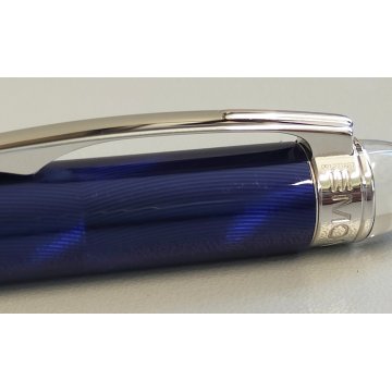 RARA MONTBLANC Starwalker PENNA SFERA Cool Blue VINTAGE BALLPOINT PEN collezione