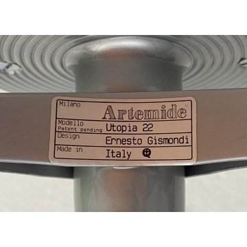 LAMPADA APLIQUE ARTEMIDE Ernesto Gismondi MOD Utopia 22 PLAFONIERA DESIGN LAMP