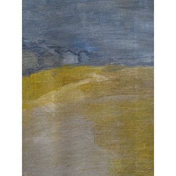 ANTICO DIPINTO OLIO Giovanni Beltrami PAESAGGIO RURALE CAMPAGNA Scapigliatura