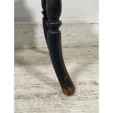 ANTICA ETAGERE INTARSIATA LEGNO 3 MENSOLE EPOCA 1800 LIBRERIA CONSOLLE TAVOLINO