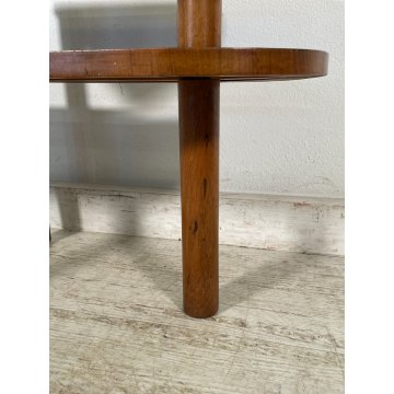 ANTICO TAVOLINO ART DECO LEGNO NOCE VINTAGE COFFE epoca 900 TAVOLO FUMO SALOTTO