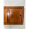 ANTICA CASSETTA PORTA LETTERE POSTA LEGNO NOCE EPOCA 1900 SERRATURA BUCA ANTA