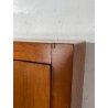 ANTICA CASSETTA PORTA LETTERE POSTA LEGNO NOCE EPOCA 1900 SERRATURA BUCA ANTA