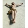 ANTICO CORPUS CHRISTI CROCIFISSO LEGNO POLICROMO 47 cm/h SCULTORE XVII-XVIII sec