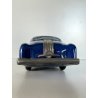 VINTAGE TIN TOY FRICTION CAR Pontiac MINISTER DELUX  BLUE  AMAR TOYS India 50's
