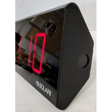 F.lli Solari OROLOGIO DIGITALE INDUSTRIALE Banca Ufficio Magazzino VINTAGE CLOCK
