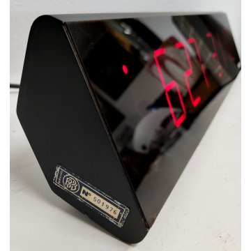 F.lli Solari OROLOGIO DIGITALE INDUSTRIALE Banca Ufficio Magazzino VINTAGE CLOCK