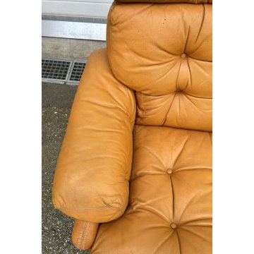 COPPIA POLTRONA LETTURA Afra & Tobia Scarpa "Coronado" B&B SOFA ARMCHAIR ANNI 70
