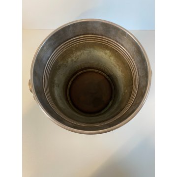 RARO SECCHIELLO GHIACCIO Cinzano ARGENTIERE S.I.A.P GLACETTE ICE BUCKET ANNI '20