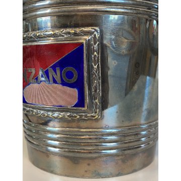 RARO SECCHIELLO GHIACCIO Cinzano ARGENTIERE S.I.A.P GLACETTE ICE BUCKET ANNI '20