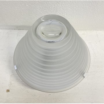 LAMPADA PLAFONIERA Mod. Egina ø 28 DESIGN A. Mangiarotti PER ARTEMIDE VETRO 1979