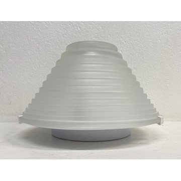 LAMPADA PLAFONIERA Mod. Egina ø 28 DESIGN A. Mangiarotti PER ARTEMIDE VETRO 1979
