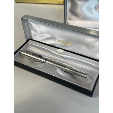 LOTTO 8 PENNE PARKER STILOGRAFICA SCATOLA SFERA FOUNTAIN PEN BALLPOINT oro 18 kr