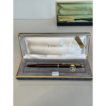 LOTTO 8 PENNE PARKER STILOGRAFICA SCATOLA SFERA FOUNTAIN PEN BALLPOINT oro 18 kr