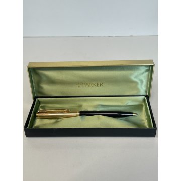 LOTTO 8 PENNE PARKER STILOGRAFICA SCATOLA SFERA FOUNTAIN PEN BALLPOINT oro 18 kr