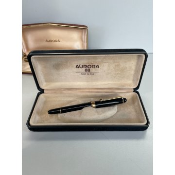 LOTTO 3 AURORA PENNE STILOGRAFICHE SCATOLE FOUNTAIN PEN oro 18 kr 88 301 98