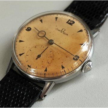 ANTICO OROLOGIO POLSO Omega ANNI 40 cal. 30.T2 meccanico MONTRE Old Wrist Watch