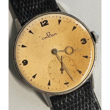 ANTICO OROLOGIO POLSO Omega ANNI 40 cal. 30.T2 meccanico MONTRE Old Wrist Watch