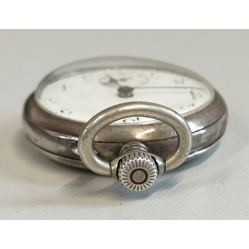 ANTICO OROLOGIO TASCA Longines ARGENTO 800 epoca 1900 OLD SILVER POCKET WATCH