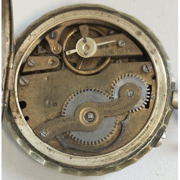 LOTTO 8 pz. OROLOGIO TASCA Longines FS Roskopf RAILWAYS epoca '900 POCKET WATCH