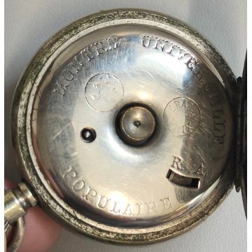 LOTTO 8 pz. OROLOGIO TASCA Longines FS Roskopf RAILWAYS epoca '900 POCKET WATCH