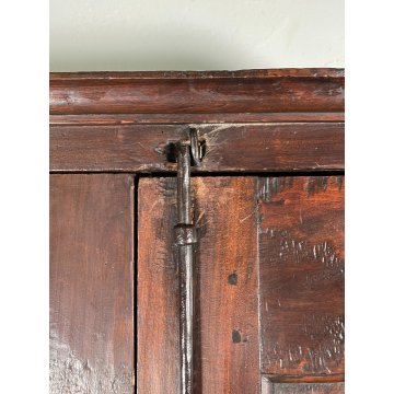 ANTICO ARMADIO DOPPIA ANTA RUSTICO LEGNO PIOPPO ABETE EPOCA 800 GUARDAROBA STIPO