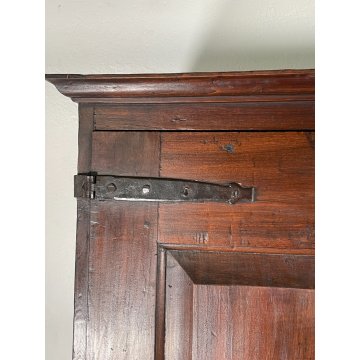 ANTICO ARMADIO DOPPIA ANTA RUSTICO LEGNO PIOPPO ABETE EPOCA 800 GUARDAROBA STIPO