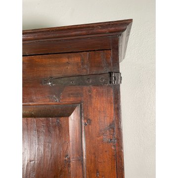 ANTICO ARMADIO DOPPIA ANTA RUSTICO LEGNO PIOPPO ABETE EPOCA 800 GUARDAROBA STIPO