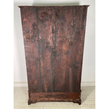 ANTICO ARMADIO DOPPIA ANTA RUSTICO LEGNO PIOPPO ABETE EPOCA 800 GUARDAROBA STIPO