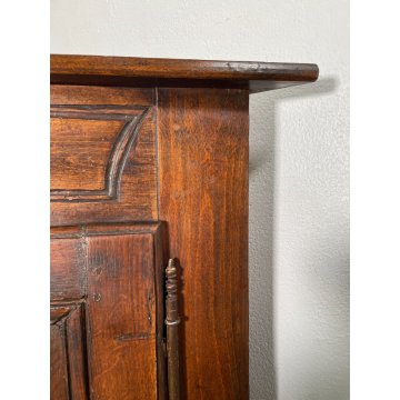 ANTICA CRENDENZA ANGOLO epoca 800 CANTONALE angoliera FAGGIO stipo DELLE VALLI