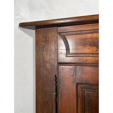 ANTICA CRENDENZA ANGOLO epoca 800 CANTONALE angoliera FAGGIO stipo DELLE VALLI
