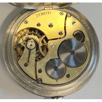 ANTICO OROLOGIO TASCA Zenith TASCHINO epoca 900 montre de poche OLD POCKET WATCH