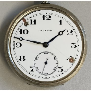 ANTICO OROLOGIO TASCA Zenith TASCHINO epoca 900 montre de poche OLD POCKET WATCH