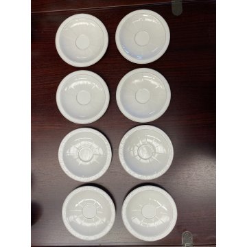 SERVIZIO da TE' VINTAGE 8 TAZZE PORCELLANA Villeroy & Boch GREY PEARL CAPPUCCINO