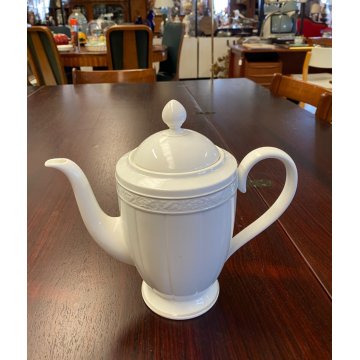 SERVIZIO da TE' VINTAGE 8 TAZZE PORCELLANA Villeroy & Boch GREY PEARL CAPPUCCINO